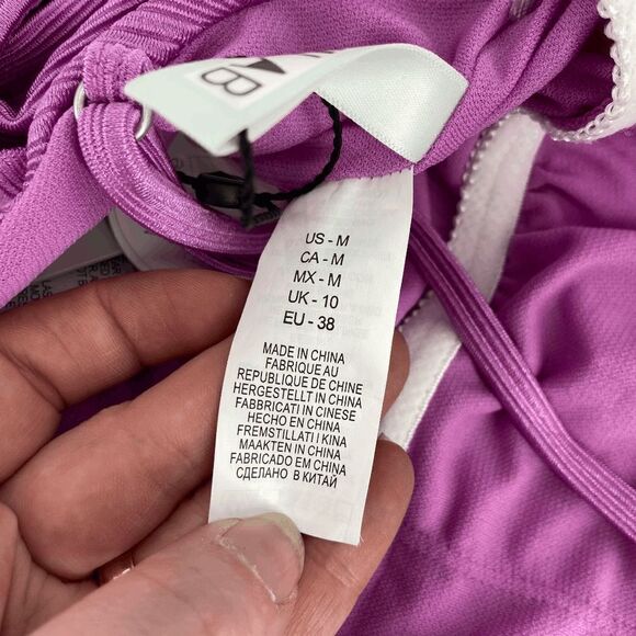 BikiniLab women's fuschia one piece belted bathing suit womens m - Picture 5 of 9